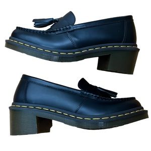 Comme Des Garcons Dr Martens Addina CDG Heeled Tassel Loafer US 8